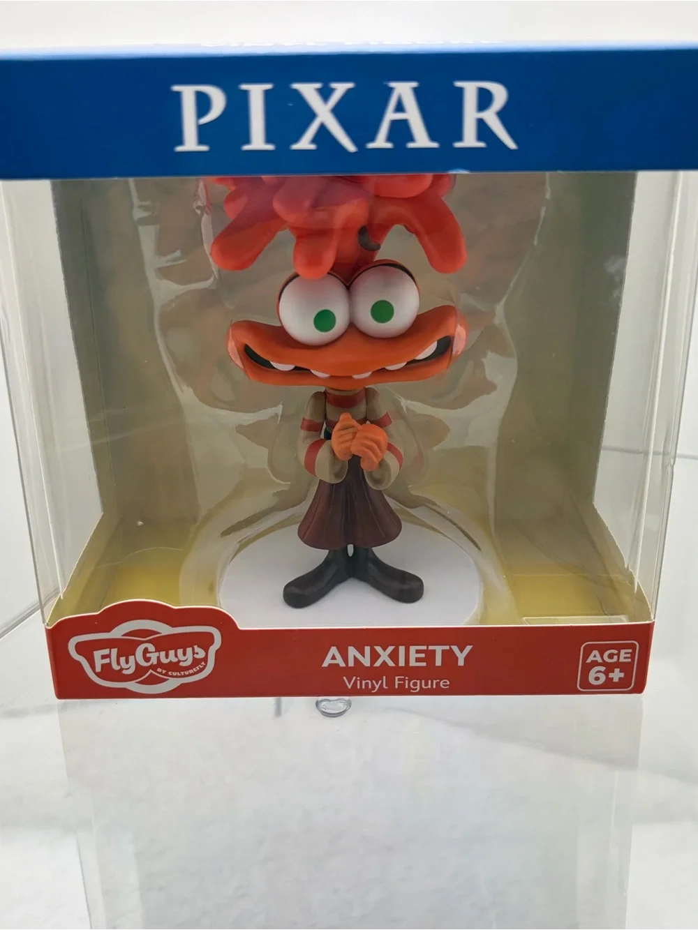 Disney Pixar Inside Out 2 Anxiety Vinyl Figure FlyGuys CultureFly New In Box⁠